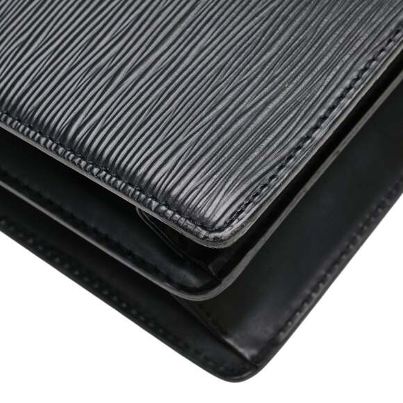 Louis Vuitton Epi Capuchin Shoulder Bag M52342 Black Leather Women's LOUIS VU... - Picture 5 of 14